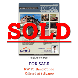 NW Portland Condo Listing